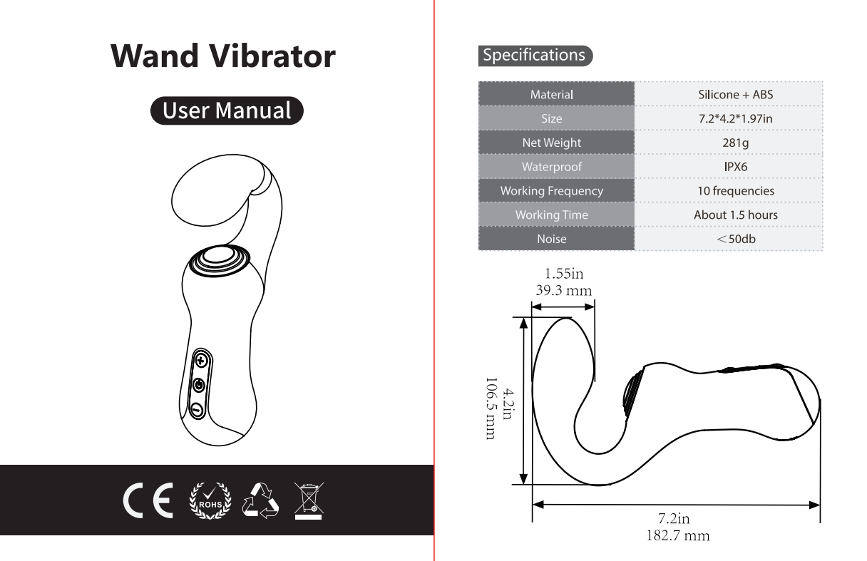 Double Point G-Spot Vibrator in Purple