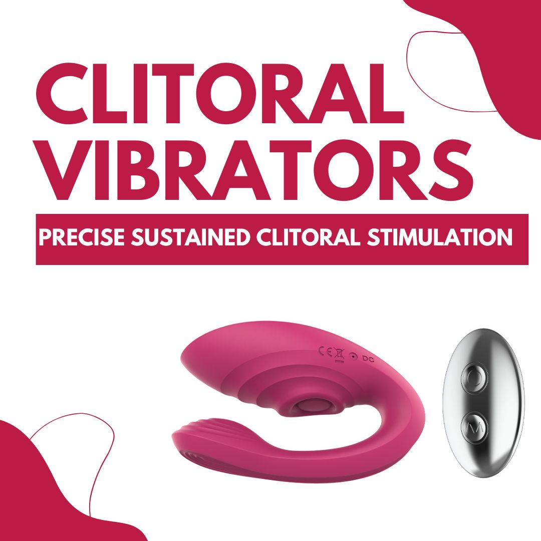 Sex toys clitoral vibrators dark pink