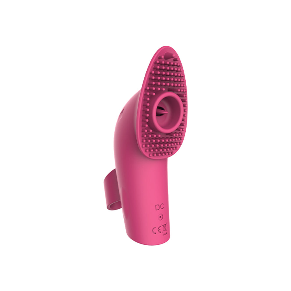 Wearable Finger Clitoris Vibrator in Pink